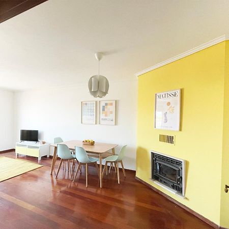 Yellow House Aveiro Smart Tv And Garage Exteriör bild